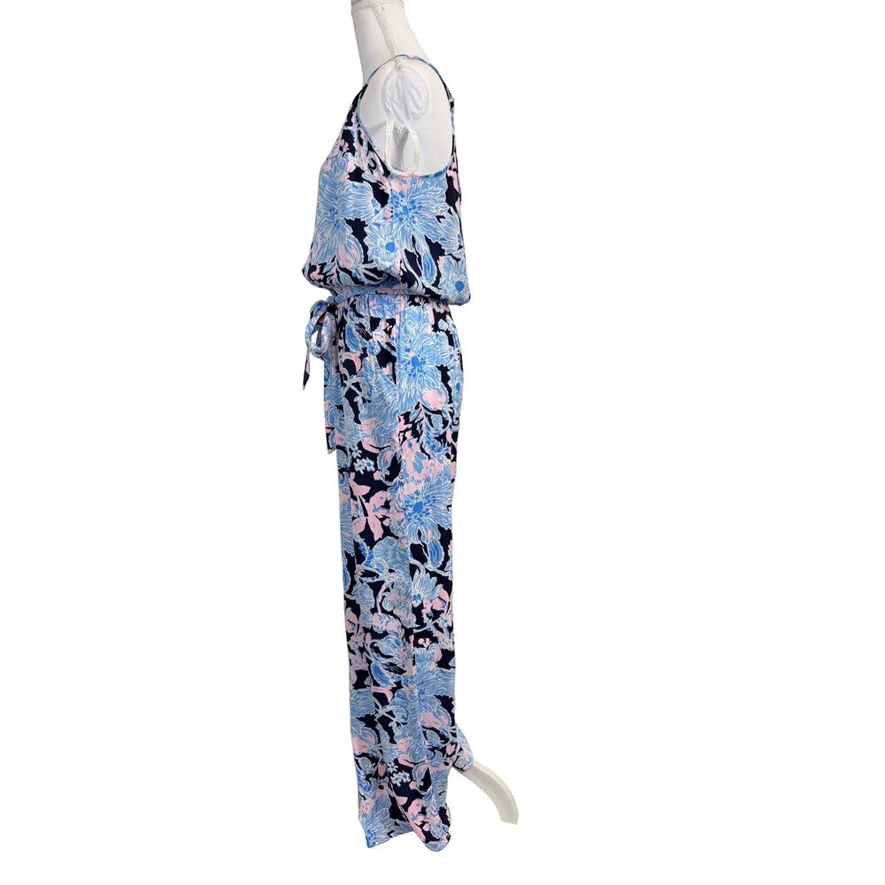 Lilly Pulitzer sleeveless floral romper - Picture 4 of 9